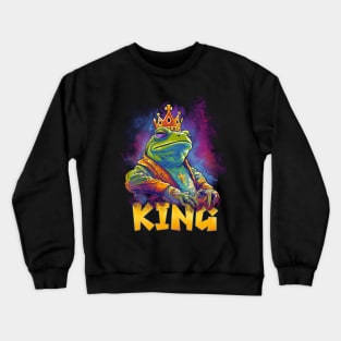 Frog Pepe King Crewneck Sweatshirt